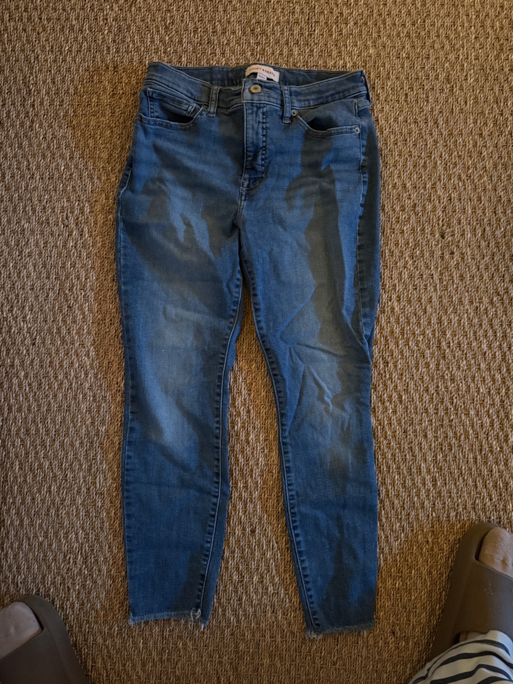 Lucky Brand Women's Dark Blue Skinny Jeans